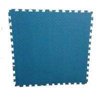 Floor Mats Interlocking Rubber 1 x 1 ft Blue_0