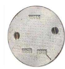 Sangam Solid Top Manhole Cover FRP Plain 200 x 200 mm_0