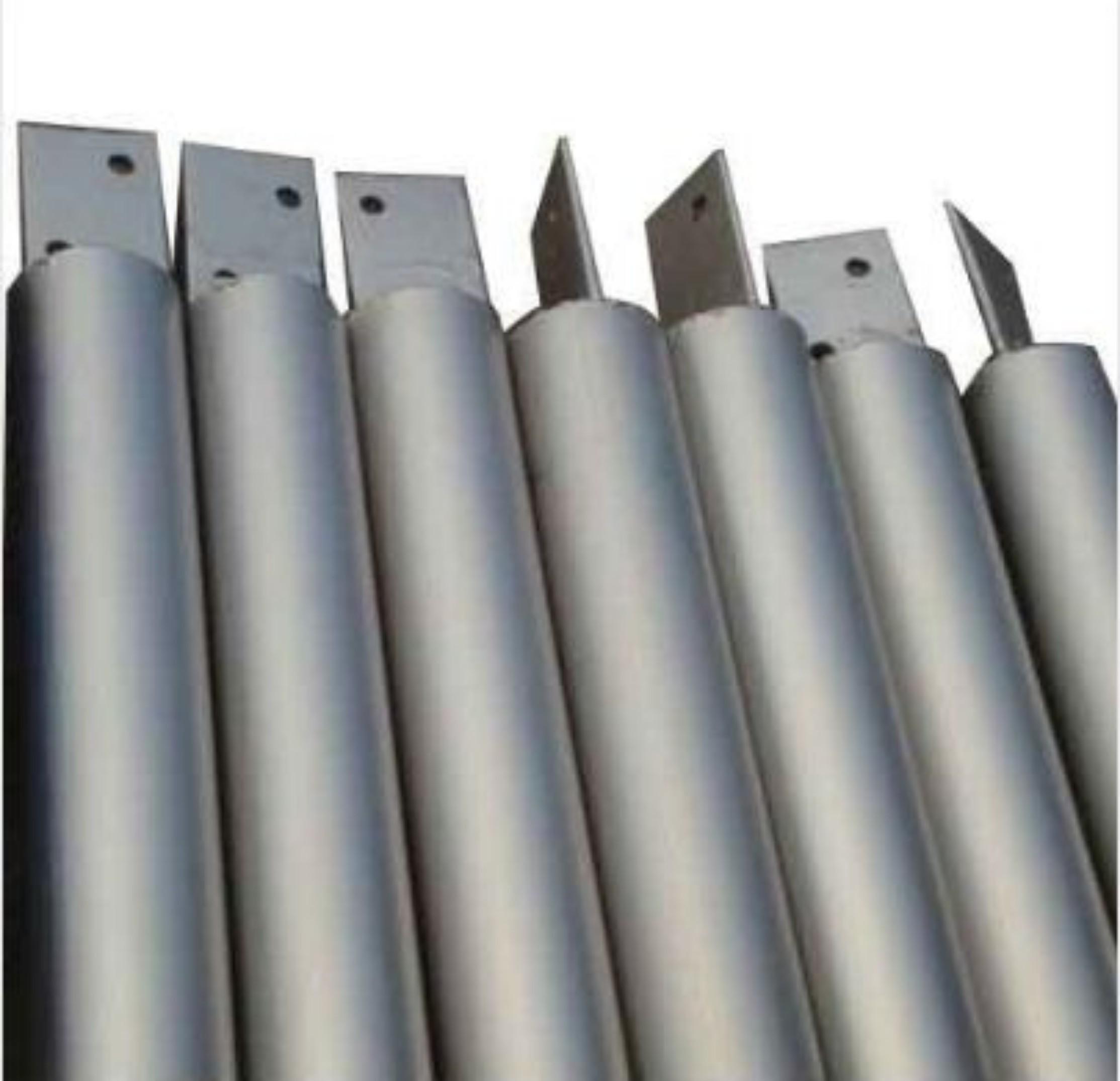 SS Earthing Strip in Pipe Galvanized Iron 2.5 m Earthing Electrodes_2