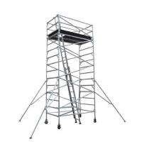 M S ENGINEERING Upto 13 m Roller Mounted Stairway Type Scaffolding Tower Upto 1800 x 1350 mm 300 kg_0