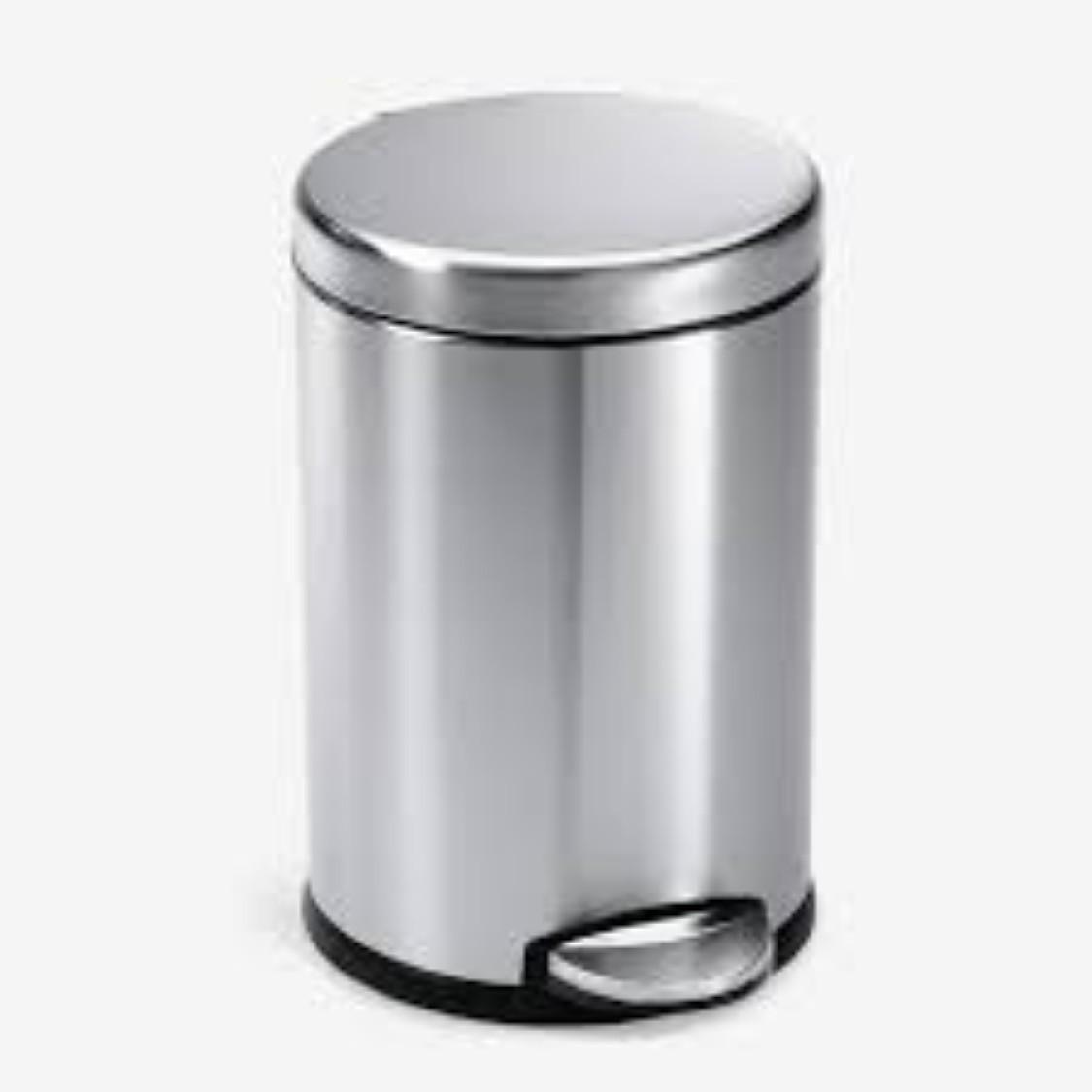 Closed Bins Silver 5 - 22 L Stainless Steel_1