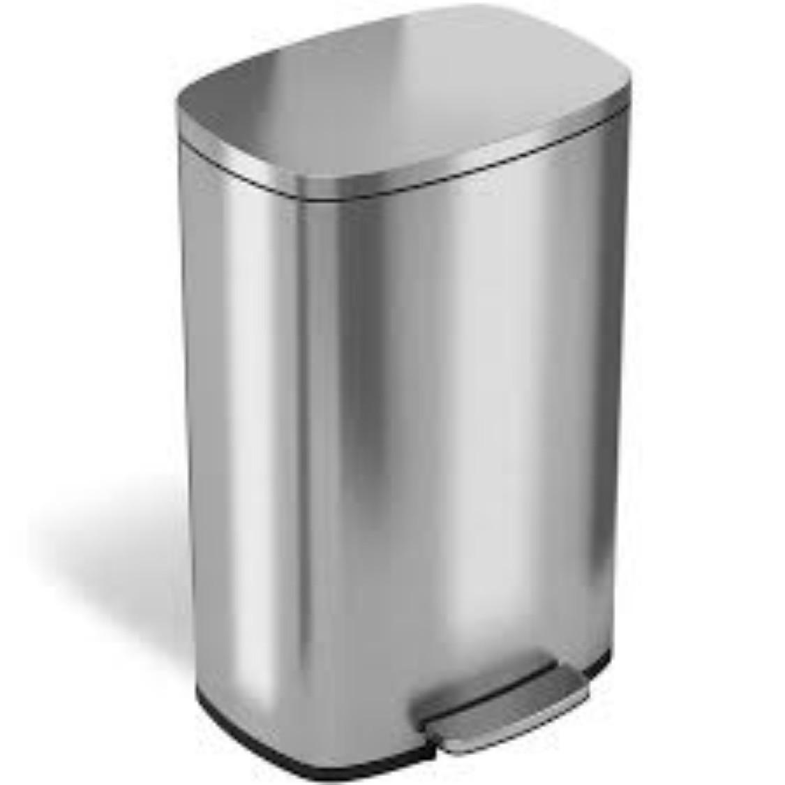 Closed Bins Silver 5 - 22 L Stainless Steel_3