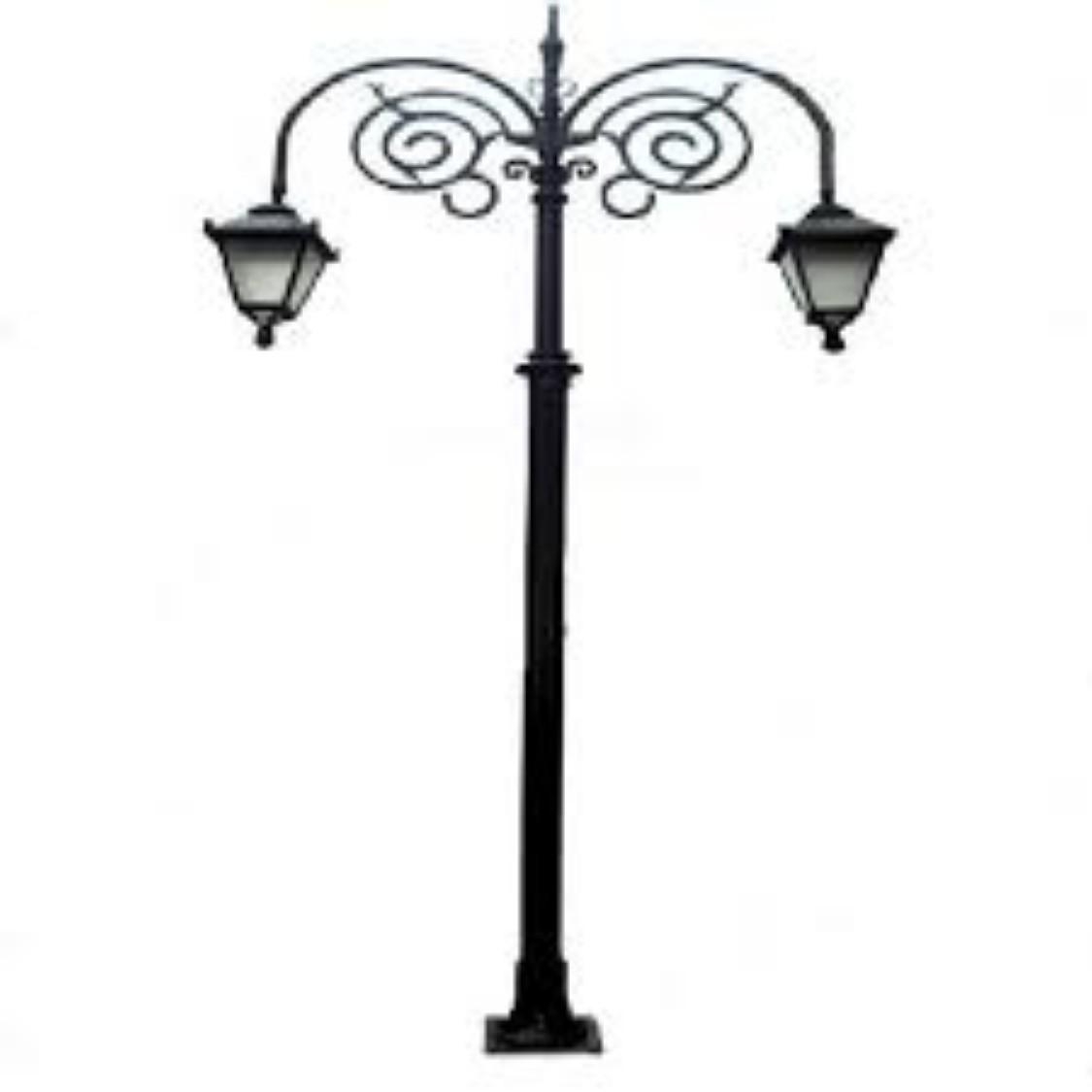 TRIVENI SOLAR Cast Iron 8 m Decorative Light Poles_3