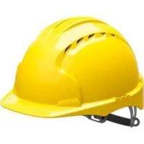 SURF Polycarbonate Yellow Air Ventilated Safety Helmets_0