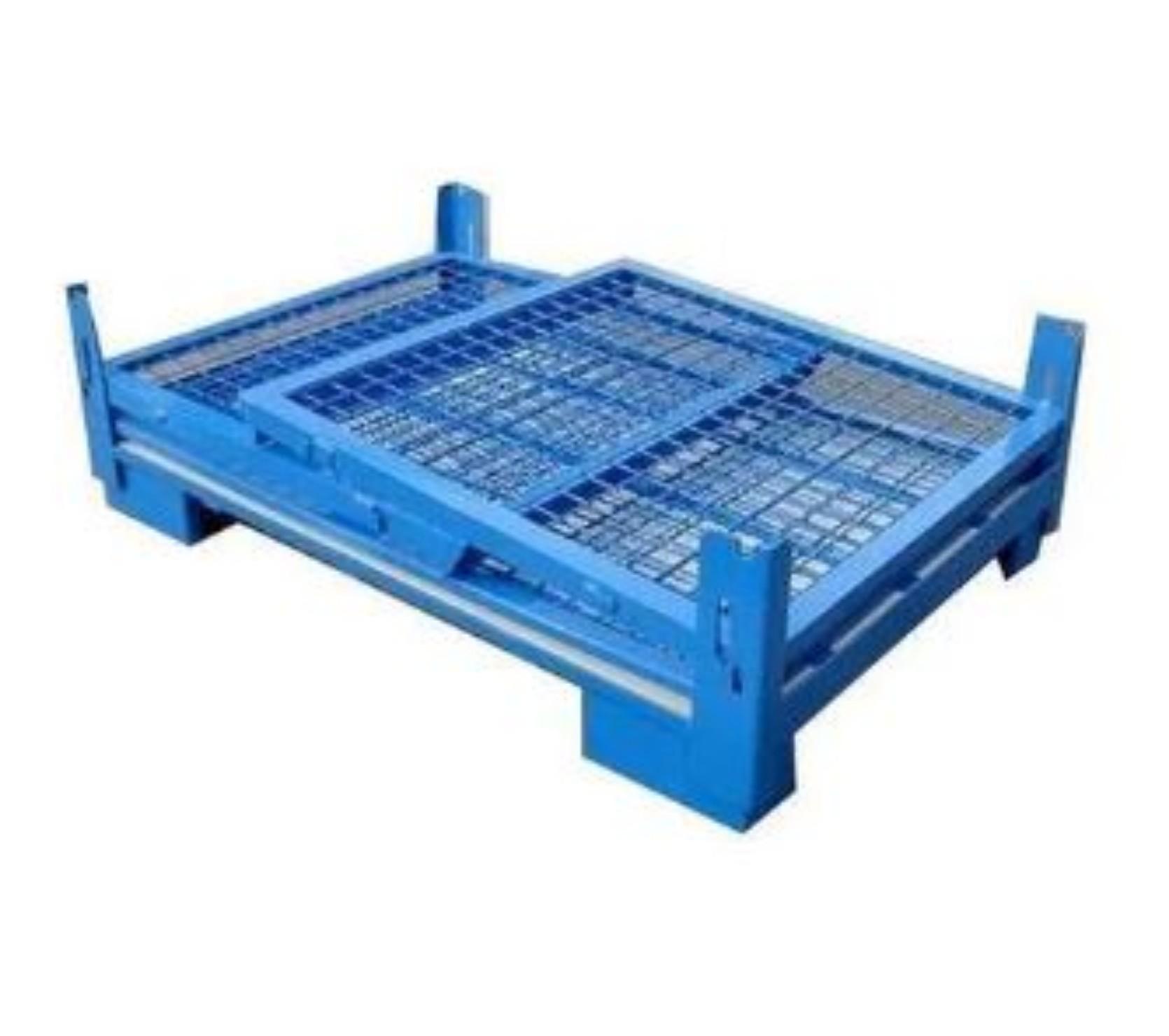 Buy Mild Steel Foldable 1200 X 1000 X 150 Mm Pallets Online At Best Rates In India L T SuFin