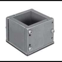 70.6 x 70.6 x 70.6 mm Mild Steel Cube Moulds 2.5 kg_0