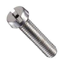 SVJ Slotted Cheese Head Machined Screw DIN 85_0