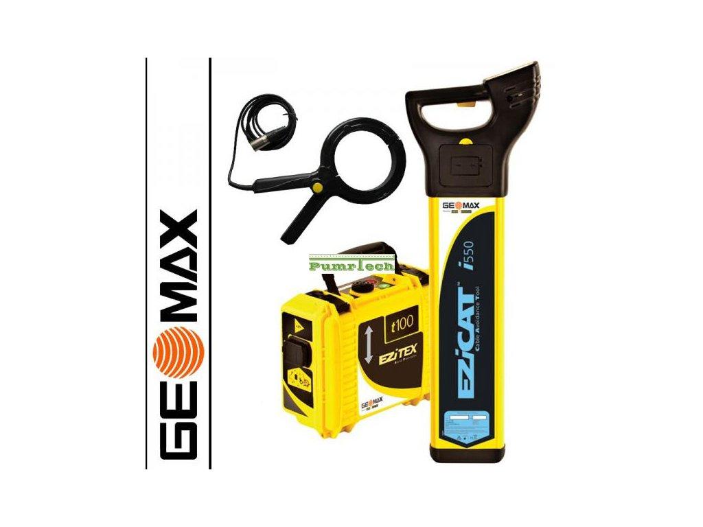 Geomax EZiCAT i550 Multiple Frequency Band Pipe and Cable Locator 3 m_1