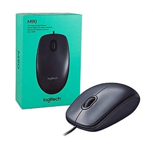 Logitech Mouse M90 Wired USB Optical ‎10.6 x 6.3 x 6.3 cm_2