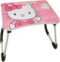 1 Seater Fiberboard Rectangular Kids Table Study Pink And White_0