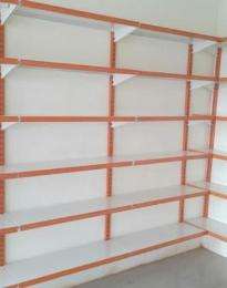 Mild Steel Wall Mounted Industrial Racks 6 ft_0