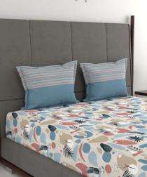 90 x 100 inch Double Bed Sheet Cotton BS01_0