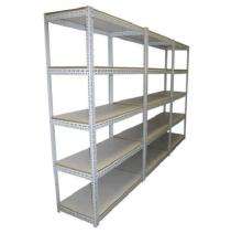 Stainless Steel Angle Frame 4 Layers Industrial Racks 10 ft_0