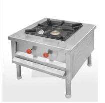 A-1 One Burner Commercial Gas Stove Stainless Steel Grey_0