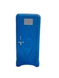 VASUDEV FRP 8 ft Portable Toilet Cabin Blue_0