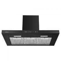 Sunflame LINEA 90 BK AC Black Wall Mounted Chimney 1250 CMH_0