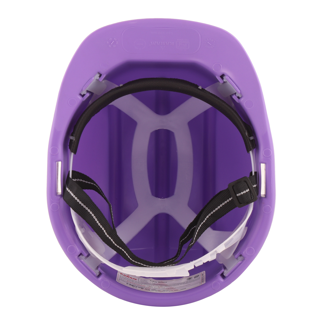 Karam Polymer Violet Air Ventilated Safety Helmets PN501_4