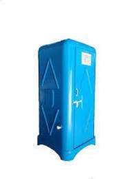 VASUDEV FRP 8 ft Portable Toilet Cabin Blue_0