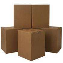 JGV 5 x 4 x 2	 inch 1 kg Brown Corrugated Boxes_0