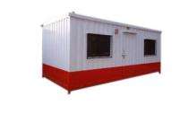 NOVA UDHYOG Steel 8 ft Portable Security Cabin_0