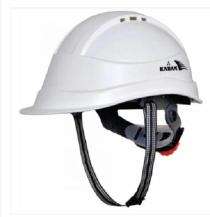Plastic White Air Ventilated Safety Helmets_0