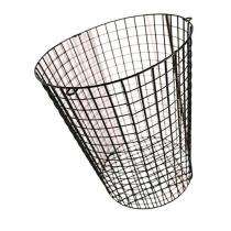 Metal Mesh Bins Black 10 L Steel_0