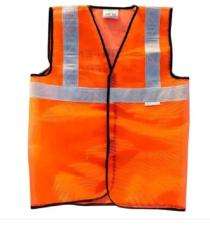 Nylon Safety Jackets M Reflective Orange_0