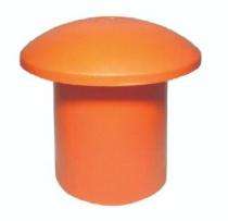 Sri Vinayaka Plastech Plastic Rebar Caps Orange_0
