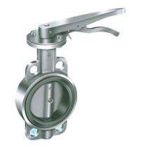 HRISHI 1600 mm Manual Stainless Steel Butterfly Valve PTFE Lined_0