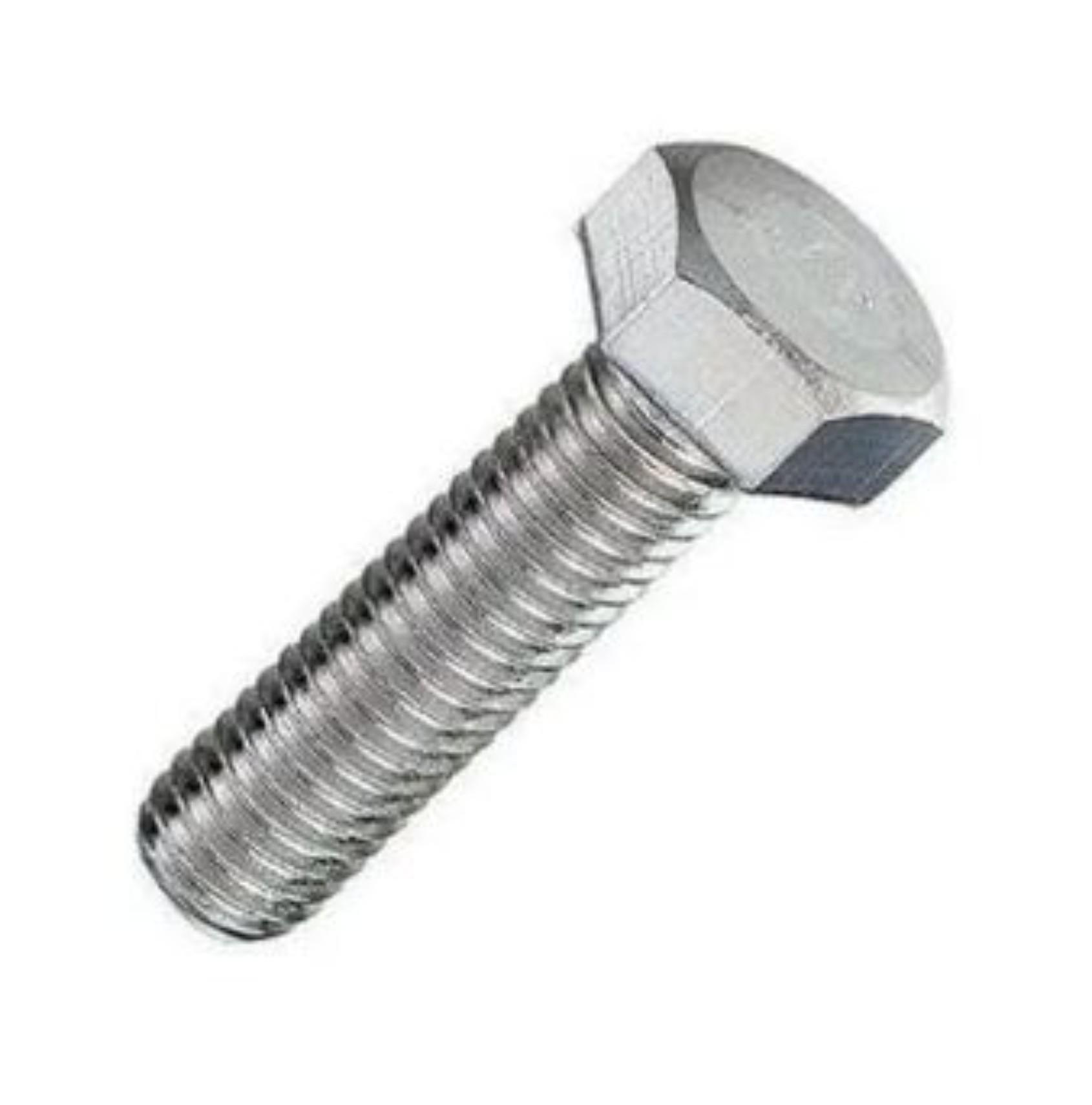 M3 x 48 Hex Head Screw 8.8 Polished IS 1367_1