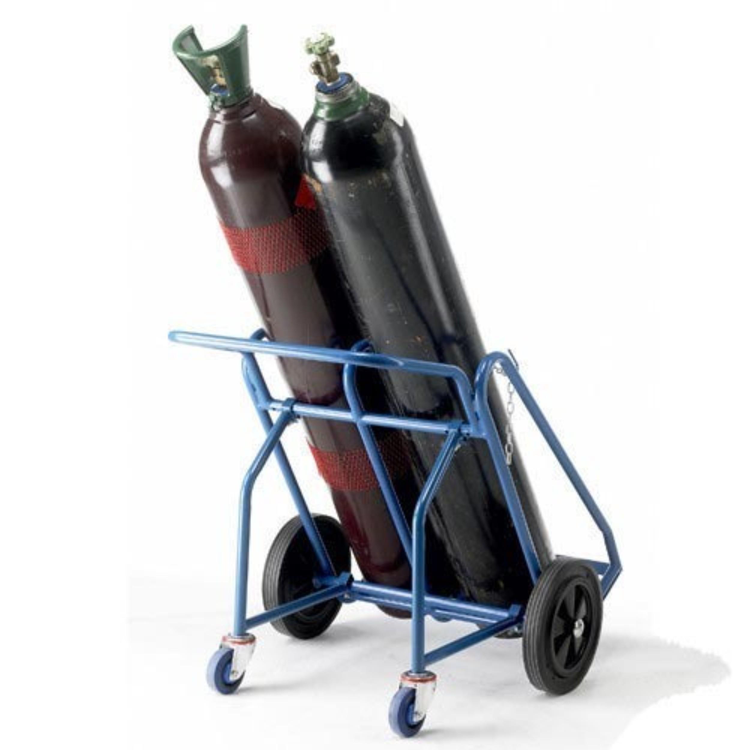 VIBGYOR 200 kg Hand Cylinder Trolley V-101 Gas 10 inch_1