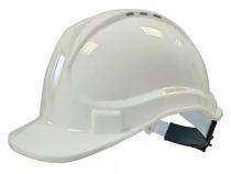 Polycarbonate White Air Ventilated Safety Helmets_0