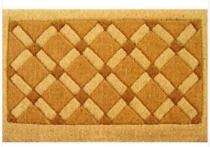 Floor Mats COIR PVC 40 x 60 cm Brown_0