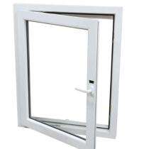 KD TRADING Casement 1 Panel White uPVC Window 3 x 6 ft_0