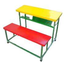 FRP 3 Seater Student Bench Desk_0