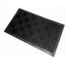 Floor Mats Stud Rubber 10 mm Black_0