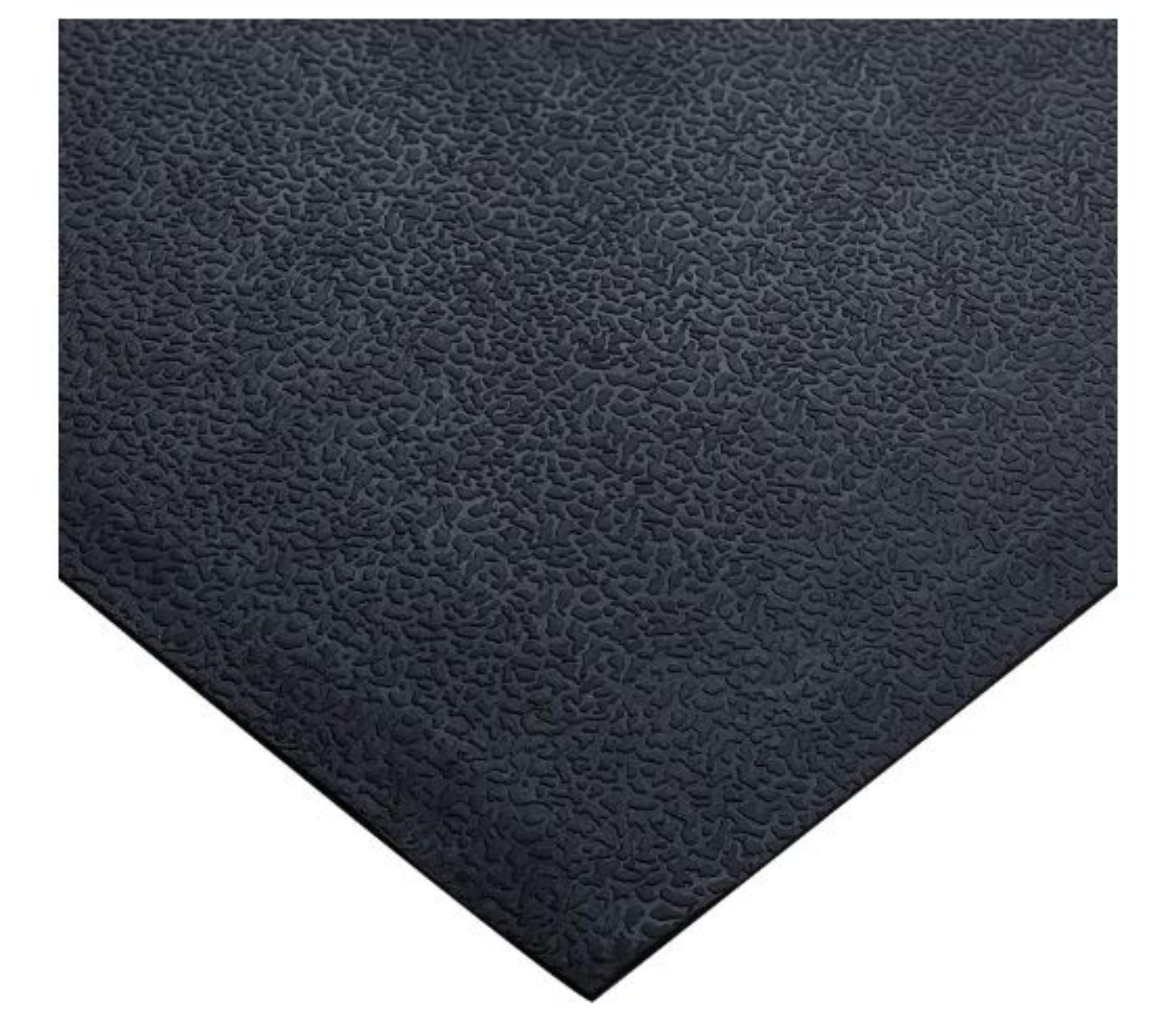 Floor Mats Wiper Recycled Rubber 100 x 60 cm Black_1