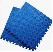 Floor Mats Wiper Recycled Rubber 70 x 60 cm Blue_0