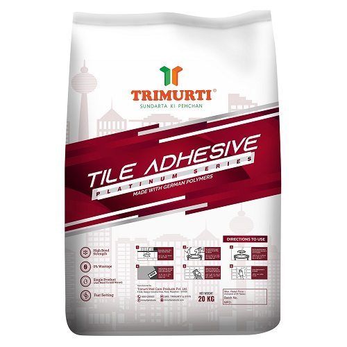 Trimurti Platinum Polymer Modified Cementitious Tile Adhesive 20 kg_1