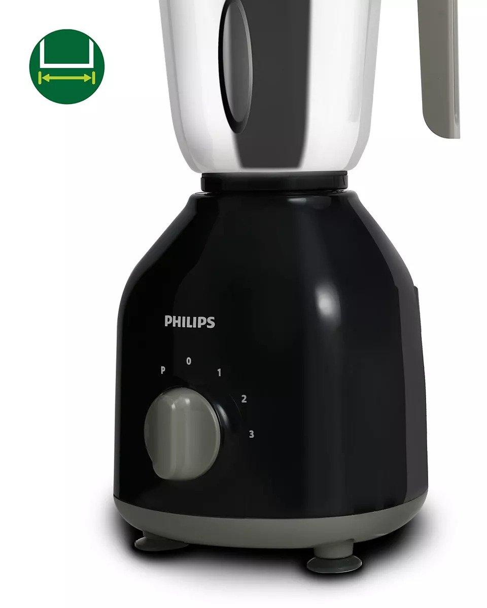 Philips HL7756/00 Mixer Grinder 750 W 3 Jar Black and Grey_3