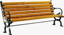 Northern Poly Products 3 Seater Waiting Bench Metal and Wood 70 x 26 x 31 inch_0
