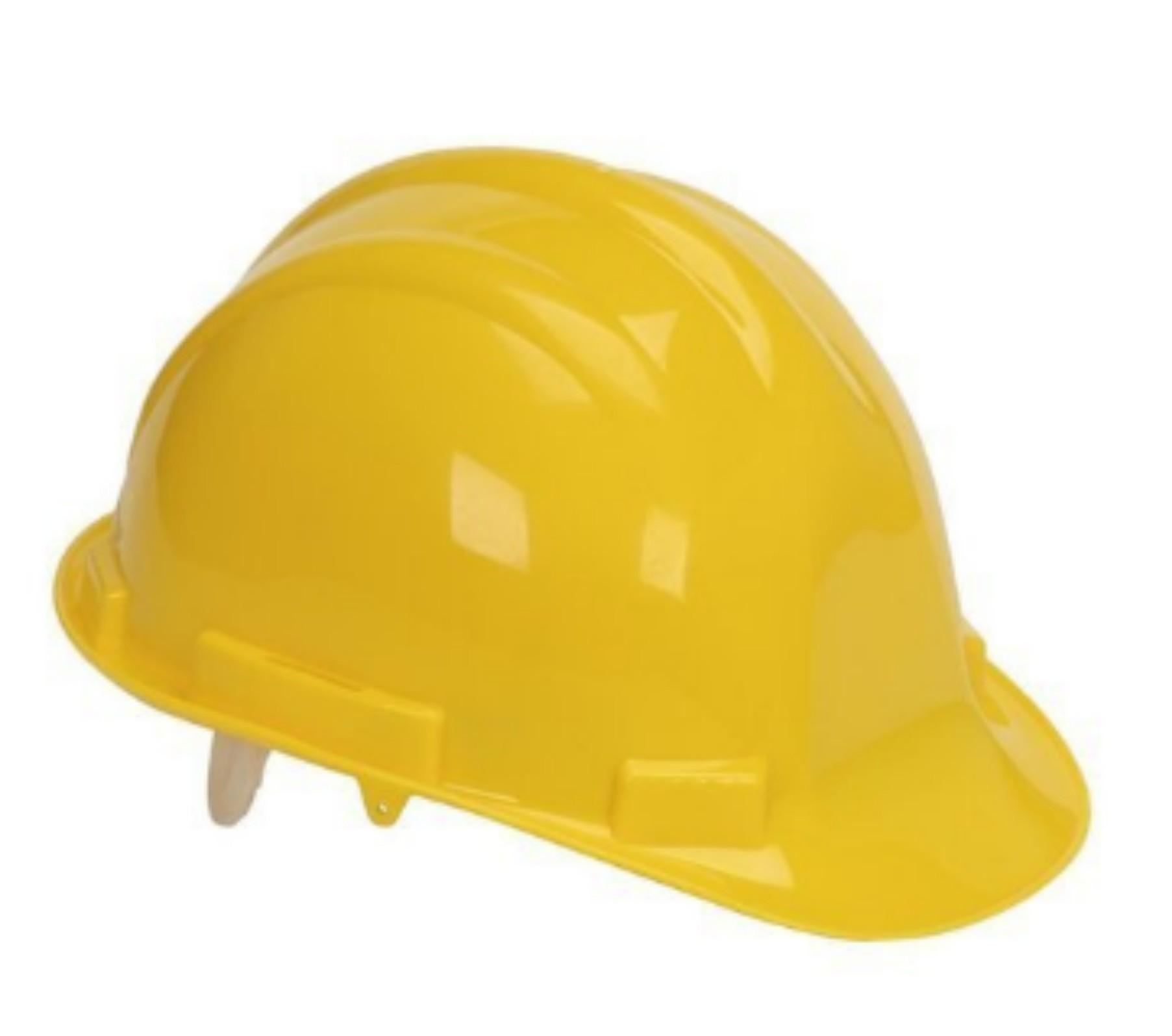 Plastic Yellow Modular Safety Helmets_0