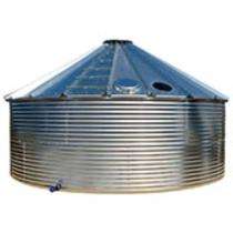 Ft 15 Galvanized Iron Water Tanks 5000 L Silver_0