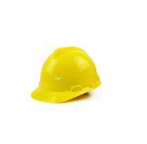 Magnum HDPE Yellow Nape Safety Helmets_0