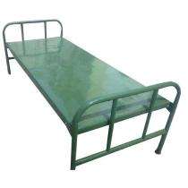Steel Cot Single Bed 6 x 3 ft Green_0