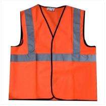 Safeline Polyester Safety Jackets Standard Reflective Orange_0