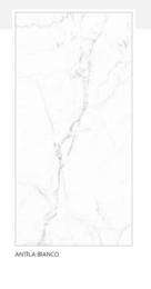 EXXARO Antila Bianco 800 x 1600 mm White High Glossy Flat Glaze Vitrified Tile_0