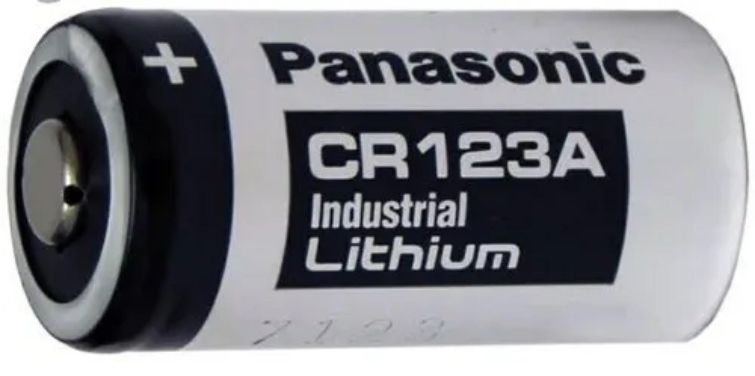 Panasonic CR 123A 1550 mAh 3 V Lithium Ion Batteries_1