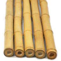 Guru Kirpa Natural Bamboo Long Round Bamboo Pole 80 mm 3 m_0
