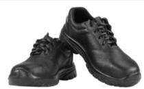 Leather Steel Toe Safety Shoes Black_0